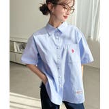 U.S.POLO ASSN.ワンポイント刺繍半袖オックスシャツ | moment+ | 詳細画像23 