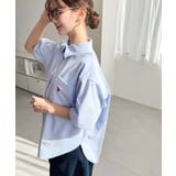 U.S.POLO ASSN.ワンポイント刺繍半袖オックスシャツ | moment+ | 詳細画像26 