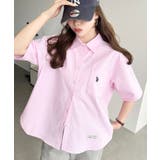 U.S.POLO ASSN.ワンポイント刺繍半袖オックスシャツ | moment+ | 詳細画像46 