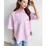 U.S.POLO ASSN.ワンポイント刺繍半袖オックスシャツ | moment+ | 詳細画像48 
