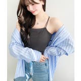 カップ付きバッククロスストラップスクエアキャミソール | moment+ | 詳細画像20 