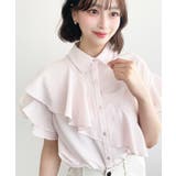 半袖フリルブラウス クレーププリーツ | moment+ | 詳細画像27 