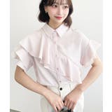 半袖フリルブラウス クレーププリーツ | moment+ | 詳細画像28 