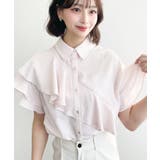 半袖フリルブラウス クレーププリーツ | moment+ | 詳細画像29 