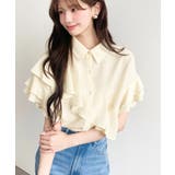 半袖フリルブラウス クレーププリーツ | moment+ | 詳細画像41 