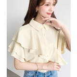 半袖フリルブラウス クレーププリーツ | moment+ | 詳細画像42 