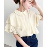 半袖フリルブラウス クレーププリーツ | moment+ | 詳細画像48 