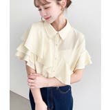 半袖フリルブラウス クレーププリーツ | moment+ | 詳細画像49 