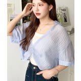 N/Tワッシャーカシュクール半袖シャツ | moment+ | 詳細画像13