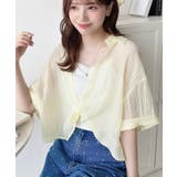 N/Tワッシャーカシュクール半袖シャツ | moment+ | 詳細画像20