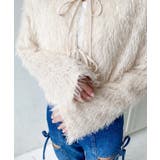 前後2WAYショート丈フリンジリボンカーディガン | moment+ | 詳細画像30 