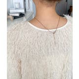 前後2WAYショート丈フリンジリボンカーディガン | moment+ | 詳細画像31 