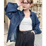 ライトオンスデニムWポケット長袖オーバーシャツ | moment+ | 詳細画像22