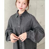 ライトオンスデニムWポケット長袖オーバーシャツ | moment+ | 詳細画像27