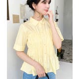 TCブロードシャーリングビスチェデザインブラウス | moment+ | 詳細画像25 