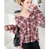 マルチウェイ長袖ルーズチェックシャツ | moment+ | 詳細画像59 