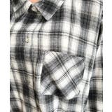 マルチウェイ長袖ルーズチェックシャツ | moment+ | 詳細画像8 