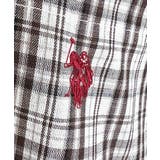 U.S.POLO ASSNワンポイント刺繍チェックシャツ | moment+ | 詳細画像10 
