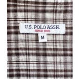 U.S.POLO ASSNワンポイント刺繍チェックシャツ | moment+ | 詳細画像16 