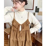 ダブルリボンフリルティアードキャミソール | moment+ | 詳細画像10 