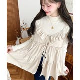 ダブルリボンフリルティアードキャミソール | moment+ | 詳細画像2 