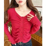 フロントギャザーショートカーディガン | moment+ | 詳細画像31 