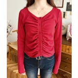 フロントギャザーショートカーディガン | moment+ | 詳細画像34 