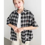 U.S.POLO ASSN.ワンポイント刺繍半袖チェックシャツ | moment+ | 詳細画像30