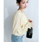 フロントシャーリングキャミ＋フリルリボンボレロセット シアースモッキングライク | moment+ | 詳細画像16 