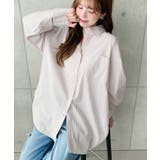 先染めストライプ＆ギンガムチェック&マルチストライプビッグシルエット長袖シャツ | moment+ | 詳細画像3 