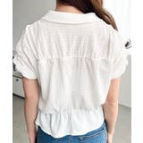 シャーリングスキッパーシャツ | moment+ | 詳細画像10