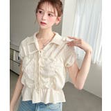 シャーリングスキッパーシャツ | moment+ | 詳細画像18