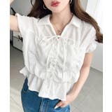 シャーリングスキッパーシャツ | moment+ | 詳細画像5