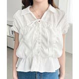 シャーリングスキッパーシャツ | moment+ | 詳細画像6