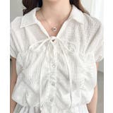 シャーリングスキッパーシャツ | moment+ | 詳細画像7