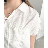 シャーリングスキッパーシャツ | moment+ | 詳細画像8