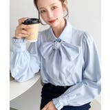 ＼リボン取り外し可◎／袖フリル取り外しピコレースタイリボン長袖ブラウス | moment+ | 詳細画像31 