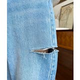 ヘビーツイル&デニムダメージストレートパンツ | moment+ | 詳細画像30 