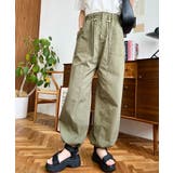 すそドロストワークパンツ | moment+ | 詳細画像15