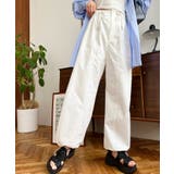 すそドロストワークパンツ | moment+ | 詳細画像3