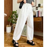 すそドロストワークパンツ | moment+ | 詳細画像7