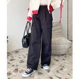 タック入りセミワイドカーゴパンツ | moment+ | 詳細画像13 