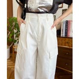 タック入りセミワイドカーゴパンツ | moment+ | 詳細画像22 
