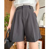 センタープレスツータックショートパンツ | moment+ | 詳細画像36