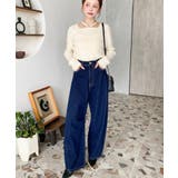 カーブデニム | moment+ | 詳細画像23 