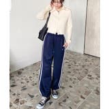 ロゴ刺繍トラックジャージパンツ | moment+ | 詳細画像13 