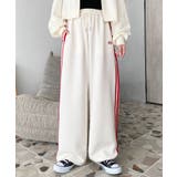 ロゴ刺繍トラックジャージパンツ | moment+ | 詳細画像19 