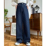 パール&ビジュー&ラインストーンデニムパンツ | moment+ | 詳細画像22