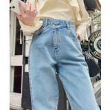 アシンメトリーストレートデニムパンツ | moment+ | 詳細画像18