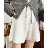 ショート丈ニットパンツ | moment+ | 詳細画像14